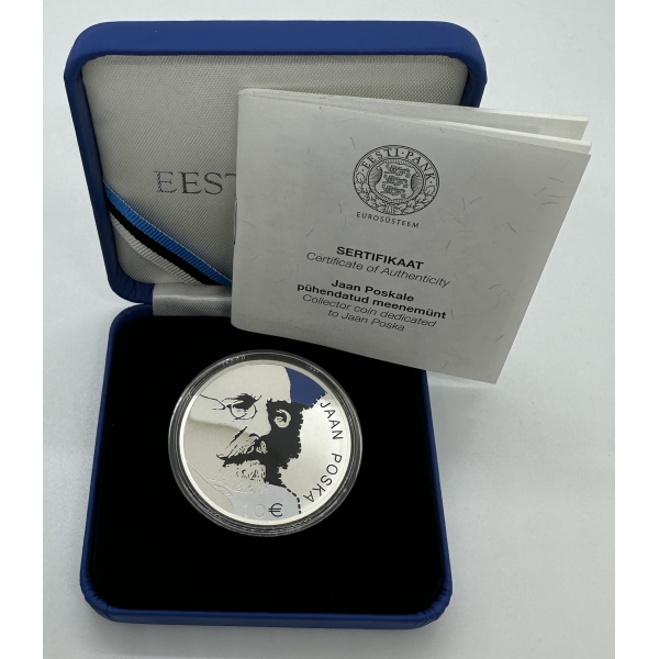 ESTONIE - PIECE DE 10 EURO EN ARGENT...