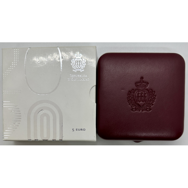 SAINT-MARIN - 5 Euro Commémorative...