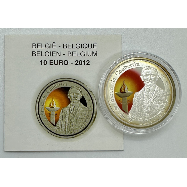 BELGIQUE - 10 EURO 2012 - Monnaie en...
