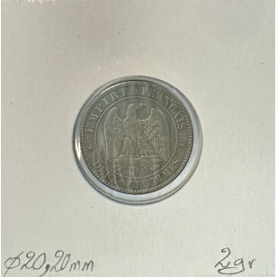 2 CENTIMES NAPOLEON III - 1855D - Pièce de monnaie en... 2