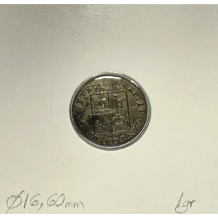 SUISSE CANTON GENEVE - 1 SOL 1825 - Pièce de Monnaie en... 2