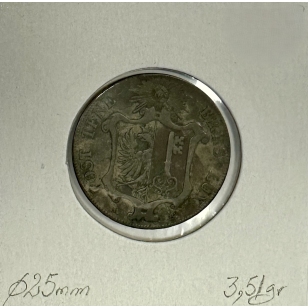 SUISSE CANTON GENEVE - 25 Centimes 1847 - Pièce de... 2