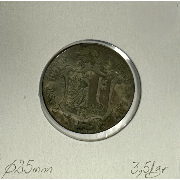 SUISSE CANTON GENEVE - 25 Centimes...