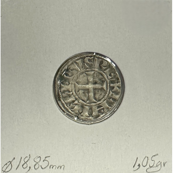 DENIER TOURNOIS - PHILIPPE II AUGUSTE...