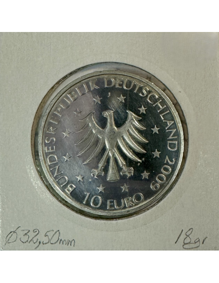 ALLEMAGNE - 10 EURO 2009J - Pièce de monnaie en argent // Qualité : SUP