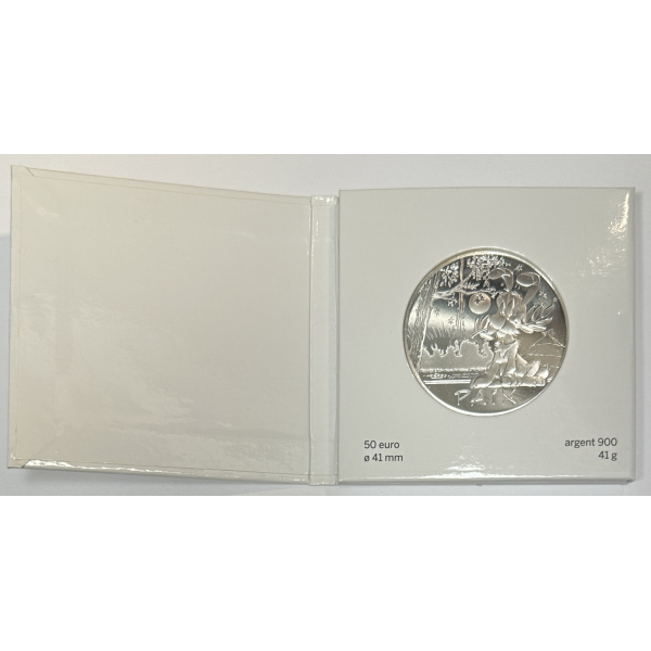 PIECE DE 50 EURO EN ARGENT (2015)...