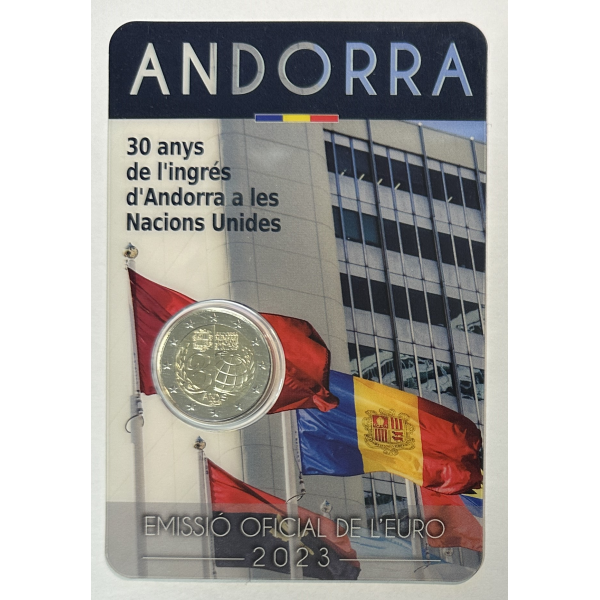 ANDORRE - 2 Euro Commémorative 2023...