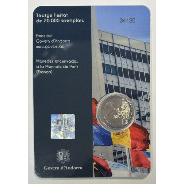 ANDORRE - 2 Euro Commémorative 2023...