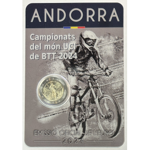 ANDORRE - 2 Euro Commémorative 2024 (Championnats du...