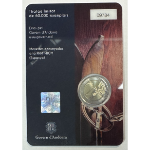 ANDORRE - 2 Euro Commémorative 2024 (Centenaire du ski en... 2