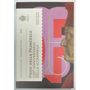 SAINT-MARIN - 2 Euro commémorative 2022 - PIERO DELLA...