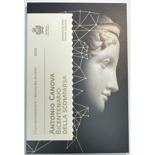 SAINT-MARIN - 2 Euro commémorative 2022 (ANTONIA CANOVA)...