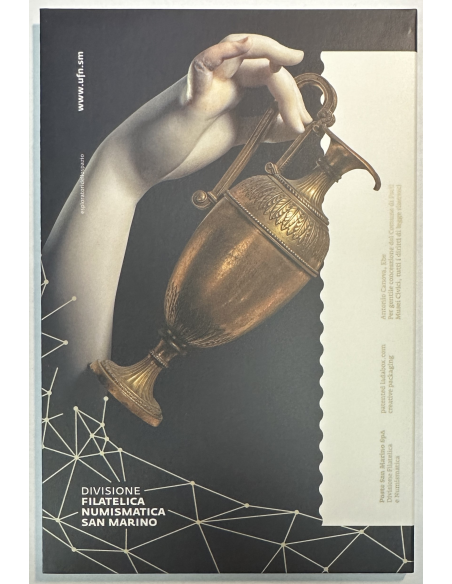 SAINT-MARIN - 2 Euro commémorative 2022 (ANTONIA CANOVA) COFFRET BU