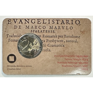 CROATIE - 2 EURO 2024  - Marko Marulic // COIN CARD 2