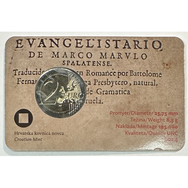 CROATIE - 2 EURO 2024  - Marko...