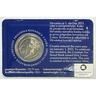 CROATIE - 2 EURO 2023  - Adhésion de la Croatie à l'UE //... 2