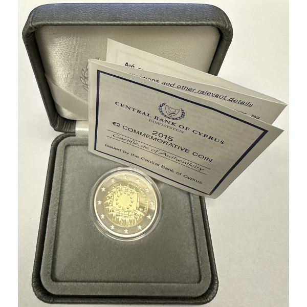 CHYPRE - 2 Euro commémorative 2015 -...