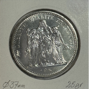 10 FRANCS HERCULE - 1971 - Pièce de monnaie en Argent //... 2