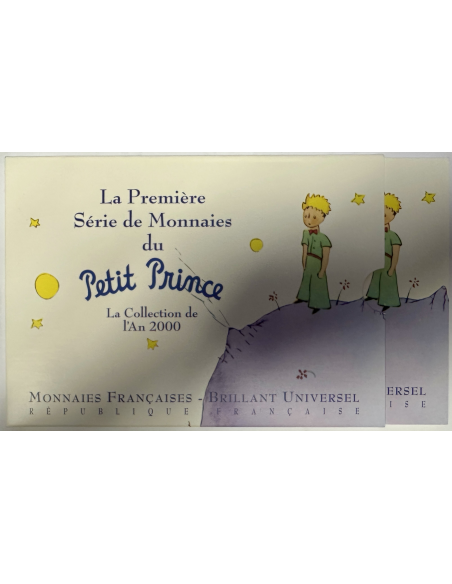 Coffret BU 2000 - Le Petit Prince Collection de l'An 2000 (La Monnaie de Paris)