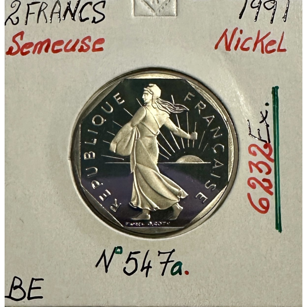 2 FRANCS SEMEUSE - 1991 - Pièce de...