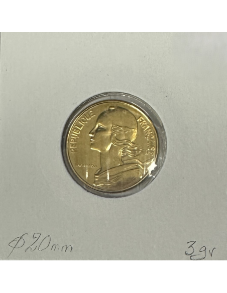 10 CENTIMES MARIANNE - 1991 - Monnaie en Frappe Médaille // Qualité : BU