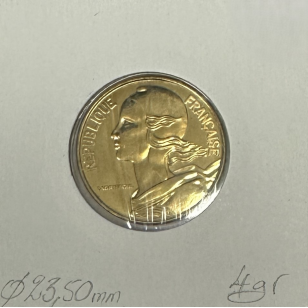 20 CENTIMES MARIANNE - 1991 - Monnaie en Frappe Médaille... 2