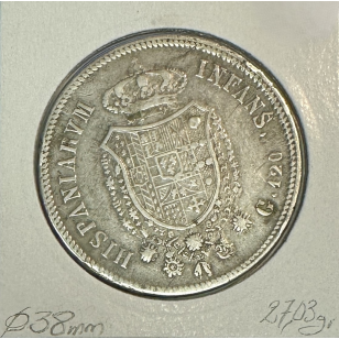 ITALIE - 120 GRANA 1818 - Pièce de Monnaie en Argent //... 2
