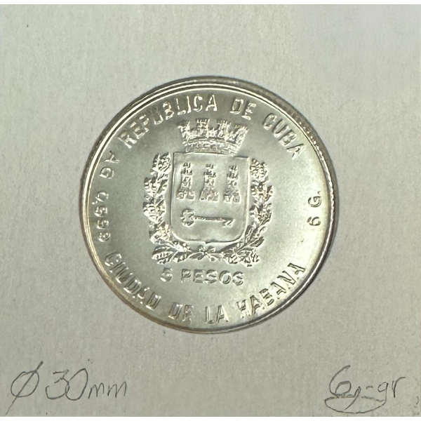 5 PESOS 1988 - Monnaie en argent //...
