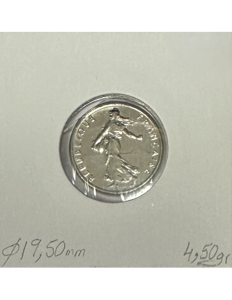 1/2 FRANC SEMEUSE - 1991 "Frappe Médaille" Monnaie en Nickel // BU