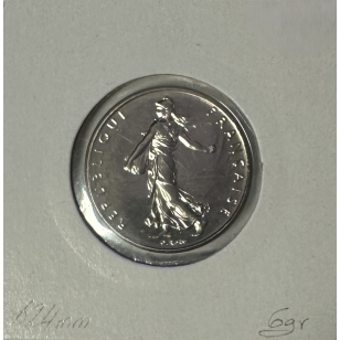 1 FRANC SEMEUSE - 1991 "Frappe Médaille" Monnaie en... 2