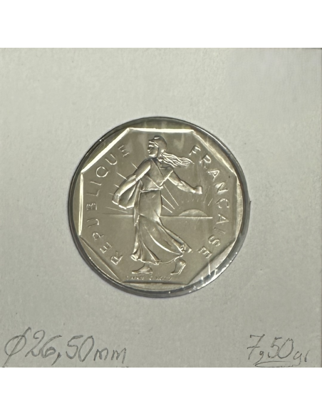 2 FRANCS SEMEUSE - 1991 "Frappe Médaille" Monnaie en Nickel // BU