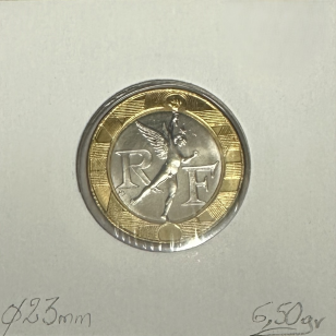 10 FRANCS GENIE DE LA BASTILLE - 1991 "Frappe Médaille"... 2