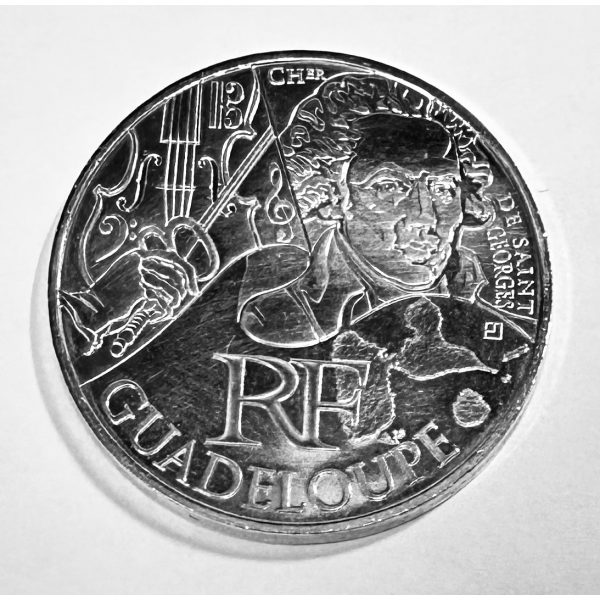 Guadeloupe 2012 - 10 Euro des Régions...