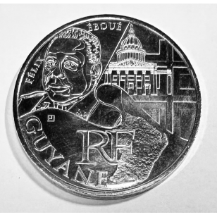 Guyane 2012 - 10 Euro des Régions en Argent