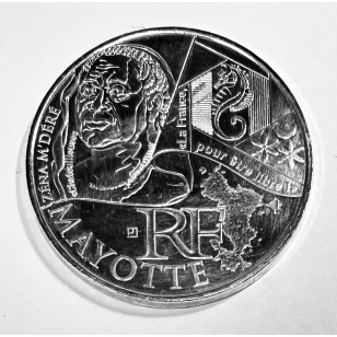 Mayotte 2012 - 10 Euro des Régions en Argent