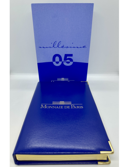 France - Coffret Belle Epreuve 2005 - Incluant la Pièce de 5 Euro en Argent