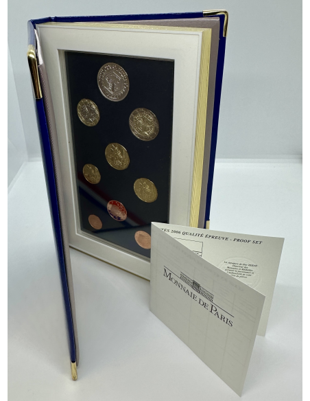 France - Coffret Belle Epreuve 2006 - Incluant la Pièce de 5 Euro en Argent