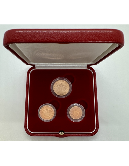 MONACO - Coffret BE - 1 Cent, 2 Cents et 5 Centimes d'Euro de l'Année 2005