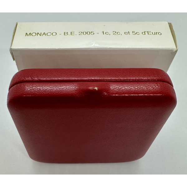 MONACO - Coffret BE - 1 Cent, 2 Cents...