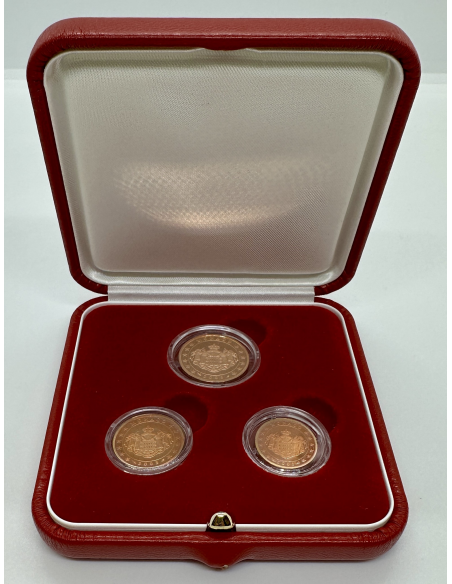 MONACO - Coffret BE - 1 Cent, 2 Cents et 5 Centimes d'Euro de l'Année 2005