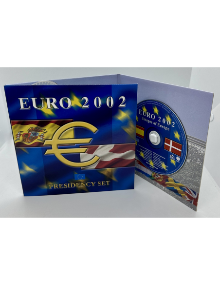 EURO PRESIDENCY SET - Monnaie des différents pays // COFFRET BU 2002