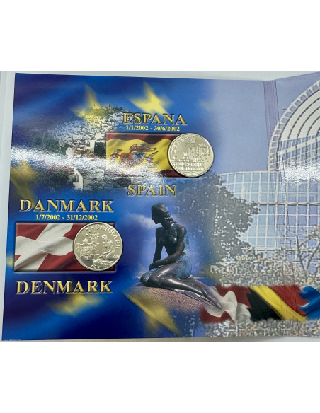 EURO PRESIDENCY SET - Monnaie des différents pays // COFFRET BU 2002