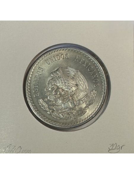 MEXIQUE - 5 PESOS 1948 - Pièce de Monnaie en Argent // Qualité : TTB