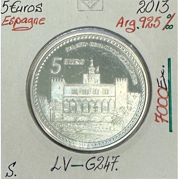 Espagne - 5 Euro 2013 - Pièce de...