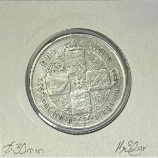 ROYAUME-UNI / GRANDE BRETAGNE (1 Florin 1883) Monnaie en... 2