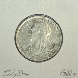 ROYAUME-UNI / GRANDE BRETAGNE (1 Florin 1899) Monnaie en... 2