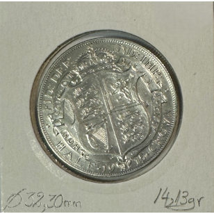 ROYAUME-UNI / GRANDE BRETAGNE (1/2 Crown 1915) Monnaie en... 2