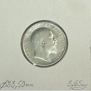 ROYAUME-UNI / GRANDE BRETAGNE - 1 Shilling 1910 - Monnaie... 2