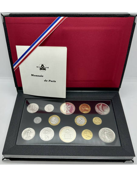 FRANCE - Coffret BE 1989 - La Monnaie de Paris - Belle Epreuve