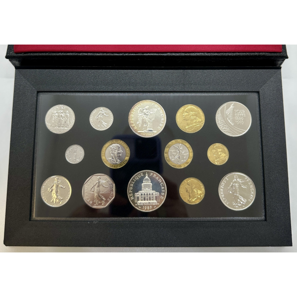 FRANCE - Coffret BE 1989 - La Monnaie...
